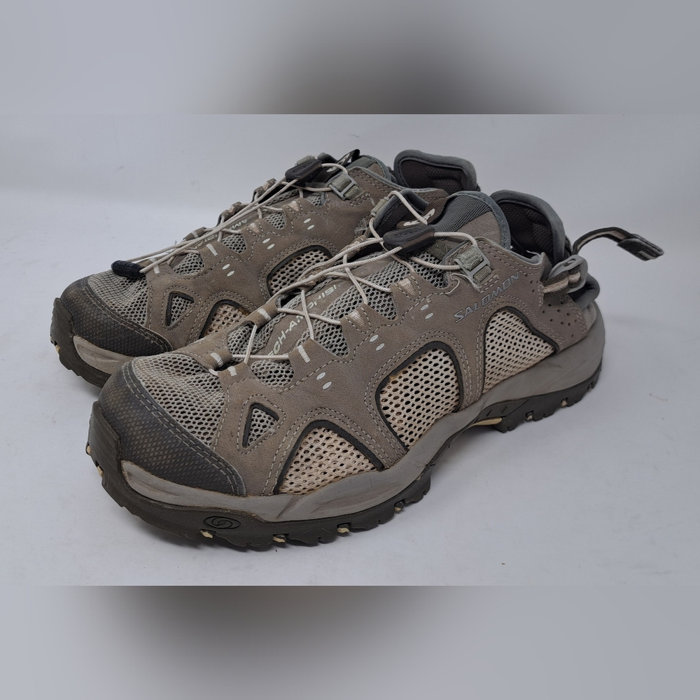 Salomon Men's Shoes Hiking Trail Outdoors Water Shoes Sandals Brown 8 US 41.5 EU - Picture 1 of 11